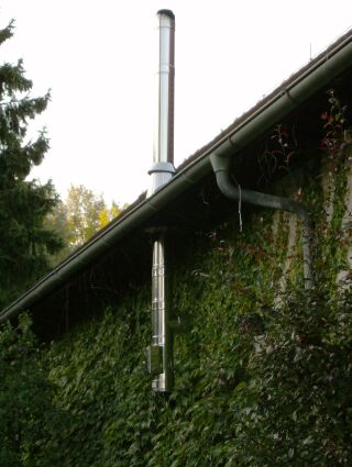 Doppelwandiger Edelstahlkamin