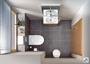 Toilette - Eleganz im kleinsten Raum