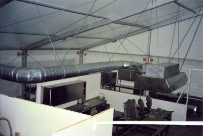 BUGA 2006 München - Küchenabluft im Zelt